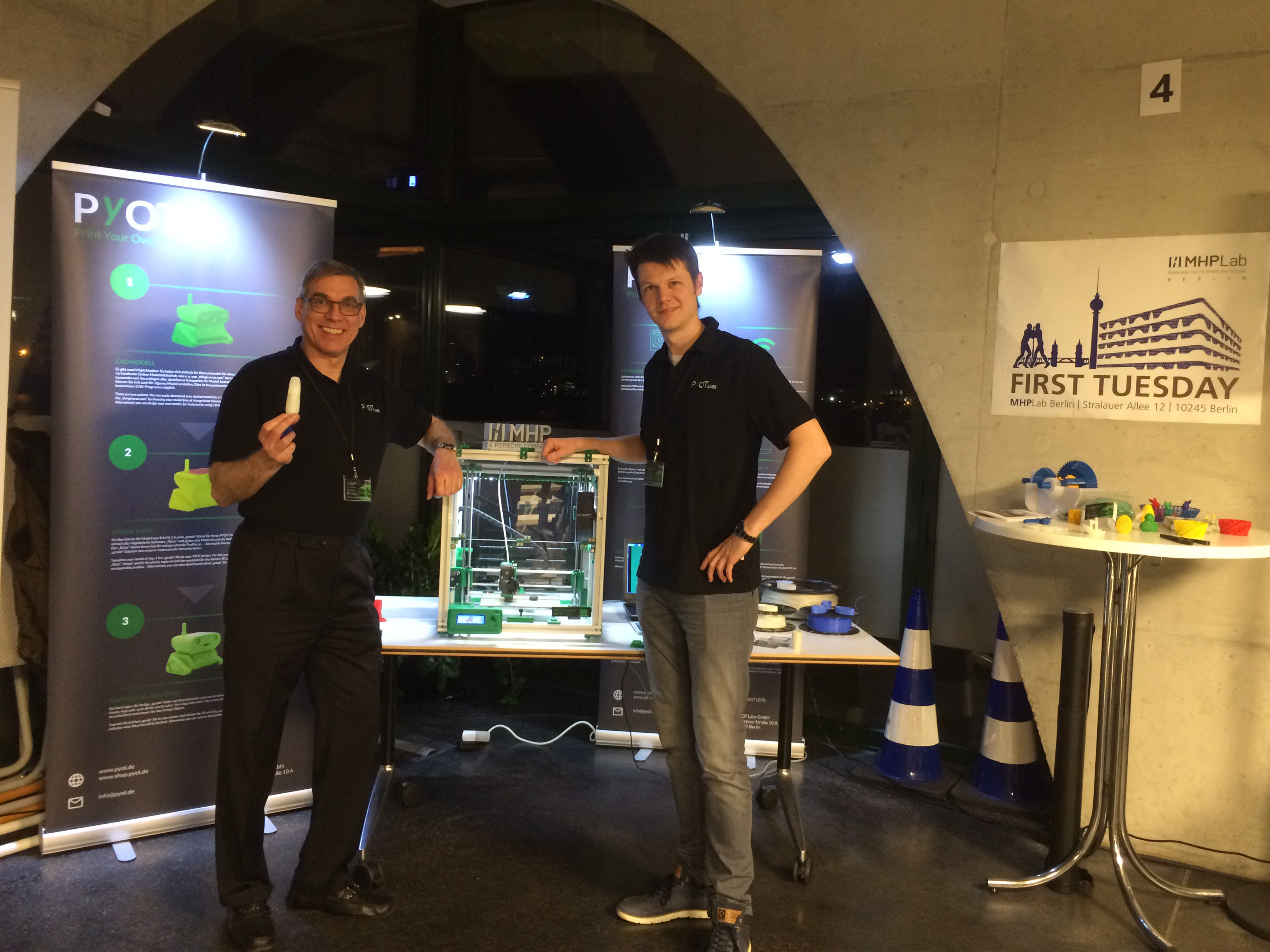 3D-Drucker Messe bei MHP 